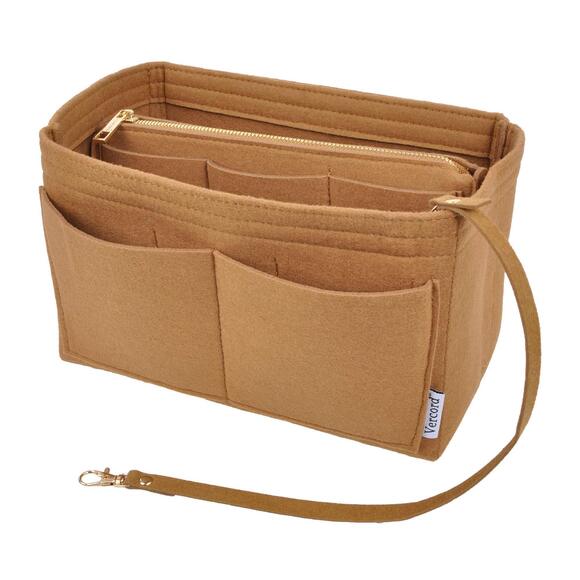 Handbags - 1475 Felt Organizer Insert For Purse Handbag Tote Bag In Bag Inside Shaper